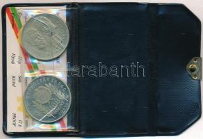 1981. 100Ft Cu-Ni + 5L Cu-Ni "Bulgária 1300 éves" magyar-bolgár közös kiadás, eredeti tokb...