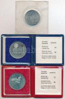 1981. 10Ft Ni "FAO" eredeti vákuumcsomagolásban + 1983. 100Ft alpakka "Simon Bolivár&...