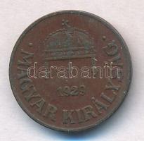 1929. 1f Br T:2,2- 
Hungary 1929. 1 Fillér Br C:XF,VF
Adamo P1