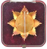 Orosz Birodalom / Buharai Kánság ~1880-1910. "Buharai Nemesi Rend" jelzett, zománcozott, a...