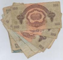 1944. 1P-100P (12x) "A Vörös Hadsereg Parancsnoksága" T:III,III-