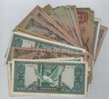 34db-os vegyes magyar pengő bankjegy tétel T:III,III-