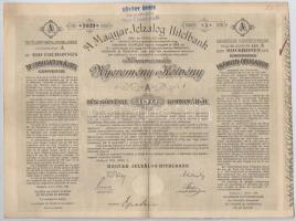 3db-os magyar kötvény tétel, benne 1906. "Pesti Hazai Első Takarékpénztár-Egyesület", &quo...