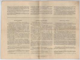 3db-os magyar kötvény tétel, benne 1906. "Pesti Hazai Első Takarékpénztár-Egyesület", &quo...