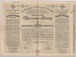 3db-os magyar kötvény tétel, benne 1906. "Pesti Hazai Első Takarékpénztár-Egyesület", &quo...