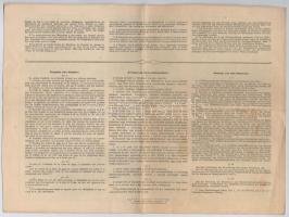3db-os magyar kötvény tétel, benne 1906. "Pesti Hazai Első Takarékpénztár-Egyesület", &quo...