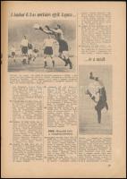 1963 A Magyar Válogatott 400 mérkőzése (1902-1963). Labdarúgás különszám. Papírkötés. Jó állapotban