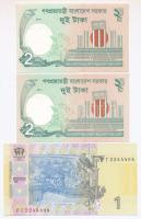 Vegyes: Bangladesh 2011. 2T (2x) + Ukrajna 2011. 1H T:I
Mixed: Bangladesh 2011. 2 Taka (2x) + Ukrai...