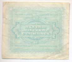 Olaszország / Szövetséges megszállás 1943A 5L T:III szép papír
Italy / Allied occupation 1943A 5 Li...