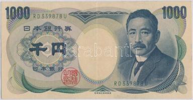 Japán 1984-1993. 1000Y T:III szép papír  Japan 1984-1993. 1000 Yen C:F nice paper