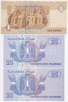 Vegyes: Egyiptom 2004. 1Ł + 2006-2008. 25p (2x) + Tádzsikisztán 1994. 1R (2x) közeli sorszám + 5R (2...