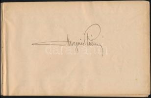 Murgács Kálmán ötödik nótáskönyve. Bp., é. n., Nádor Kálmán Zeneműkiadó. Murgács aláírásával! Félvás...