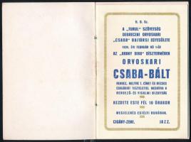 1936 A Debreceni Orvoskaron a Turul szövetség Csaba bajtársi egyesülete által szervezett Csaba-bál m...
