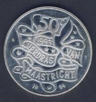 Hollandia 1994. 50G Ag "Maastrichti szerződés" T:BU