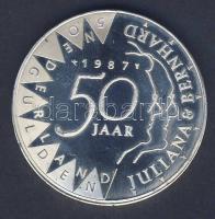 Hollandia 1987. 50G Ag "Aranylakodalom" T:BU