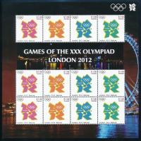Nyári olimpia kisív, Summer Olympics mini sheet