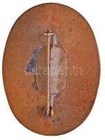 1990. "Mátyás király emléktúra 1490-1990 - Bp. XI. ker T.B." Br jelvény (30x40mm) T:1-