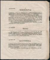 1850 Körözvény, többek között 1848-49-es komáromi szabadságharcos honvédek felsorolásával