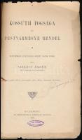 Székely József: Kossuth fogsága és Pestvármegye rendei. Pestvármegye Levéltárában őrzött adatok nyom...