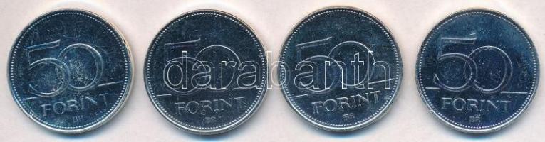 DN 50Ft ezüstözött Cu-Ni (4xklf) "Nagy Magyarok / Árpád fejedelem, Szent István, Szent László, ...