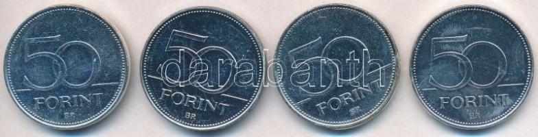 DN 50Ft ezüstözött Cu-Ni (4xklf) "Nagy Magyarok / Kossuth Lajos, Széchenyi István, Táncsics Mih...