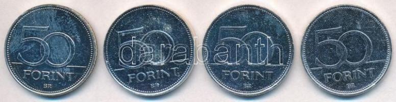 DN 50Ft ezüstözött Cu-Ni (4xklf) "Nagy Magyarok / Károly Róbert, Könyves Kálmán, Mátyás király,...