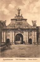 Gyulafehérvár, Karlsburg, Alba Iulia - 4 db régi megíratlan városképes lap / 4 pre-1945 unused town-...