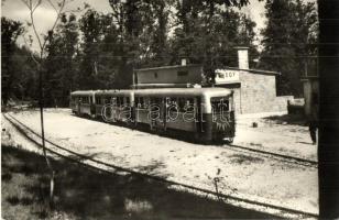 16 db MODERN magyar úttörővasutas képeslap / 16 modern Hungarian pioneer railway stations postcards
