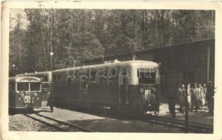 16 db MODERN magyar úttörővasutas képeslap / 16 modern Hungarian pioneer railway stations postcards