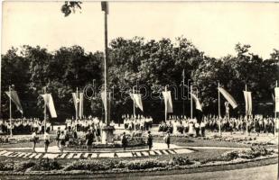 16 db MODERN magyar úttörővasutas képeslap / 16 modern Hungarian pioneer railway stations postcards