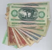 25db-os vegyes magyar forint bankjegy tétel T:II-IV