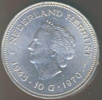 Hollandia 1970. 10G Ag "Wilhelmina Julianna" T:1/2 k.