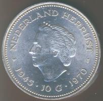 Hollandia 1970. 10G Ag "Wilhelmina Julianna" T:1/2 k.