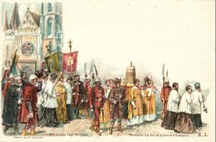 27 db RÉGI Ezredéves Kiállítás művészlap, főleg barna 2 Kr Ga. de köztük 3 db piros 5 Kr Ga., vegyes...