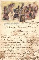 27 db RÉGI Ezredéves Kiállítás művészlap, főleg barna 2 Kr Ga. de köztük 3 db piros 5 Kr Ga., vegyes...