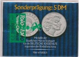 Németország DN 2db fém emlékérem "Mildred Scheel", "W.C. Röntgen" és 2db aranyoz...