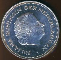 Hollandia 1970. 10G Ag "Wilhelmina Julianna" T:2+ k
