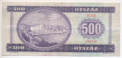 1969. 500Ft T:III szép papír