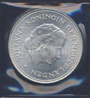 Hollandia 1970. 10G Ag "Wilhelmina Julianna" T:2 Vákumcsomagolásban.