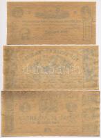 Amerikai Egyesült Államok 6db-os replika bankjegy tétel, helyi kiadások: Mississippi, Virginia, Észa...