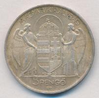 1939. 5P Ag "Horthy balra" T:1-,2