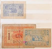 48db-os vegyes külföldi bankjegy tétel albumba rendezve, közte Ausztria, Ausztrália, Német Birodalom...