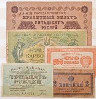 48db-os vegyes külföldi bankjegy tétel albumba rendezve, közte Ausztria, Ausztrália, Német Birodalom...