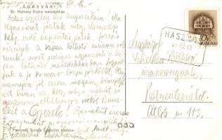 Pásztó, Mátra, az ágasvári Br. Hatvany Endre menedékház, Pannonia Turista Egyesület kiadása (EK)