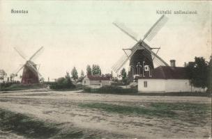 Szentes, Kültelki szélmalmok (r)