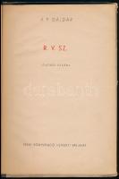 Á.P. Gajdár: R.V.Sz. Ifjúsági regény. Fordította Koltai Sándor. A szövegközti rajzok és a fedőlap Ka...
