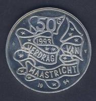 Hollandia 1994. 50G Ag "Maastrichti szerződés" T:BU k