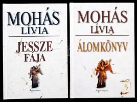 Mohás Lívia két könyve, 2 db:  Álomkönyv.  Jessze fája.  Bp.,2003-2005, Argumentum. Kiadói kartonált papírkötés.
