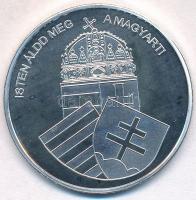 DN "Nemzetünk Nagyjai - Éljen Mátyás király! / Isten áldd meg a magyart!" Ag emlékérem tan...