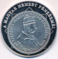 DN "A magyar nemzet pénzérméi - Honfoglalás-Milleniumi emlékpénz 896-1896" Ag emlékérem (1...